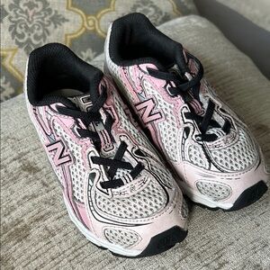 New Balance Pink and Black Athletic Shoes 740